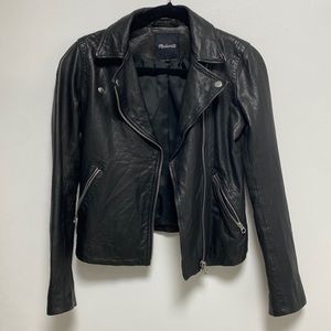 Madewell leather jacket